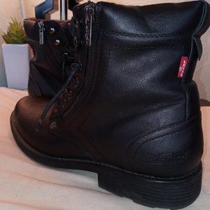 Levi Faux Leather Boots
